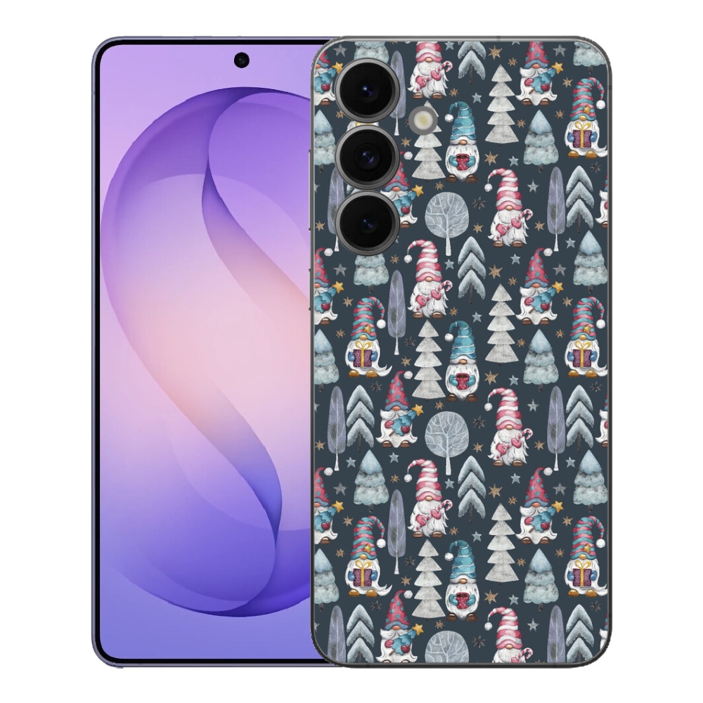 Gélový kryt mmCase na Samsung Galaxy S26 FE - vianočné škriatkovia 2