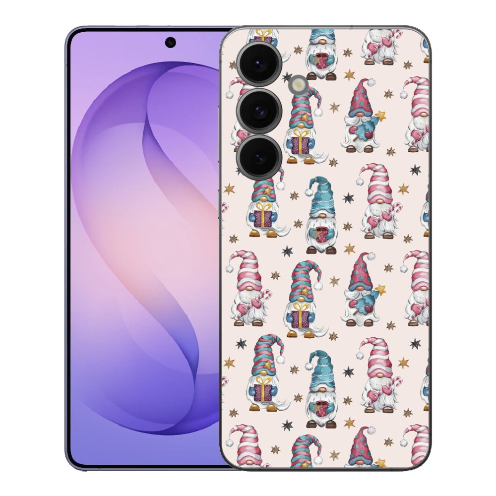 Gélový kryt mmCase na Samsung Galaxy S26 FE - vianočné škriatkovia 3