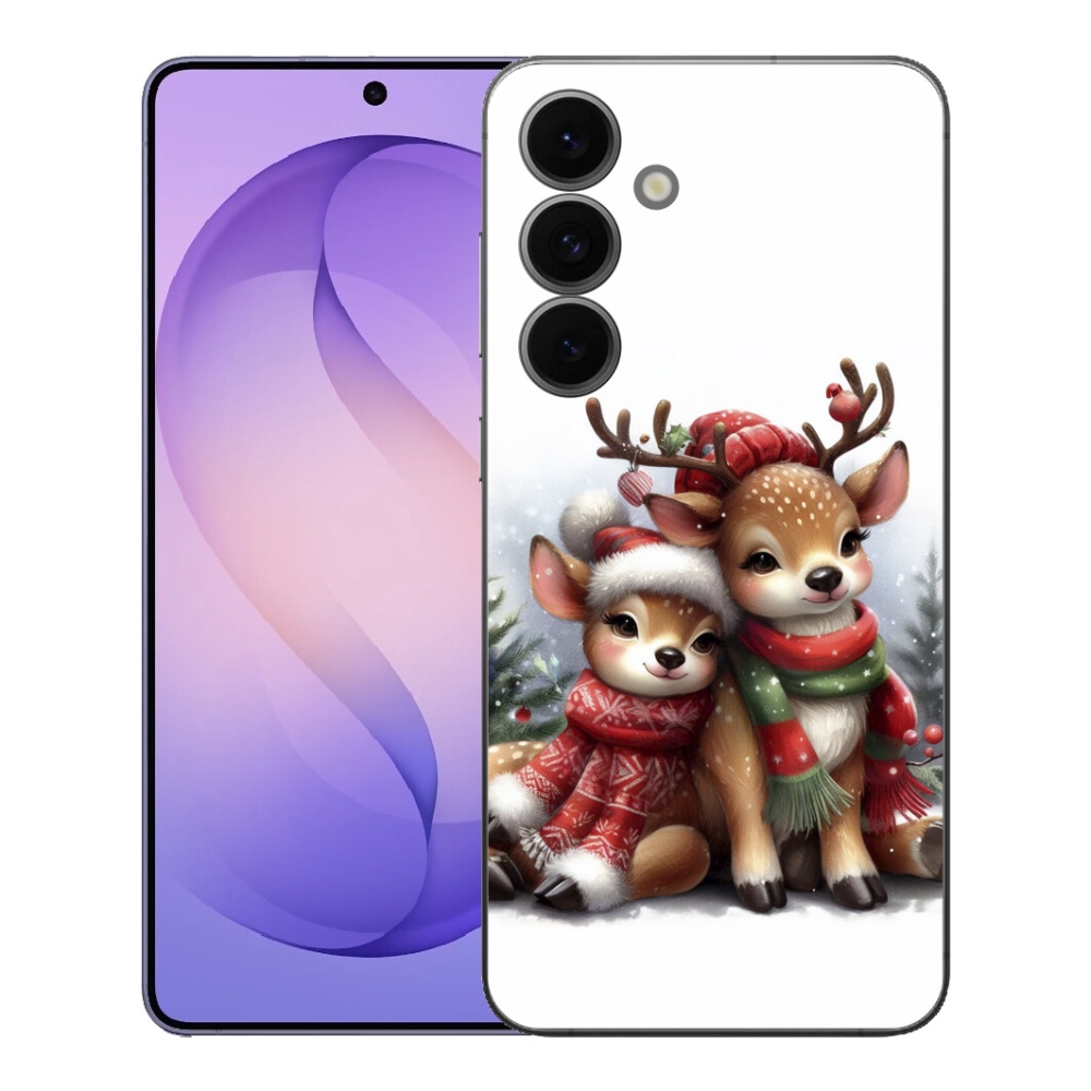 Gélový kryt mmCase na Samsung Galaxy S26 FE - vianočné soby
