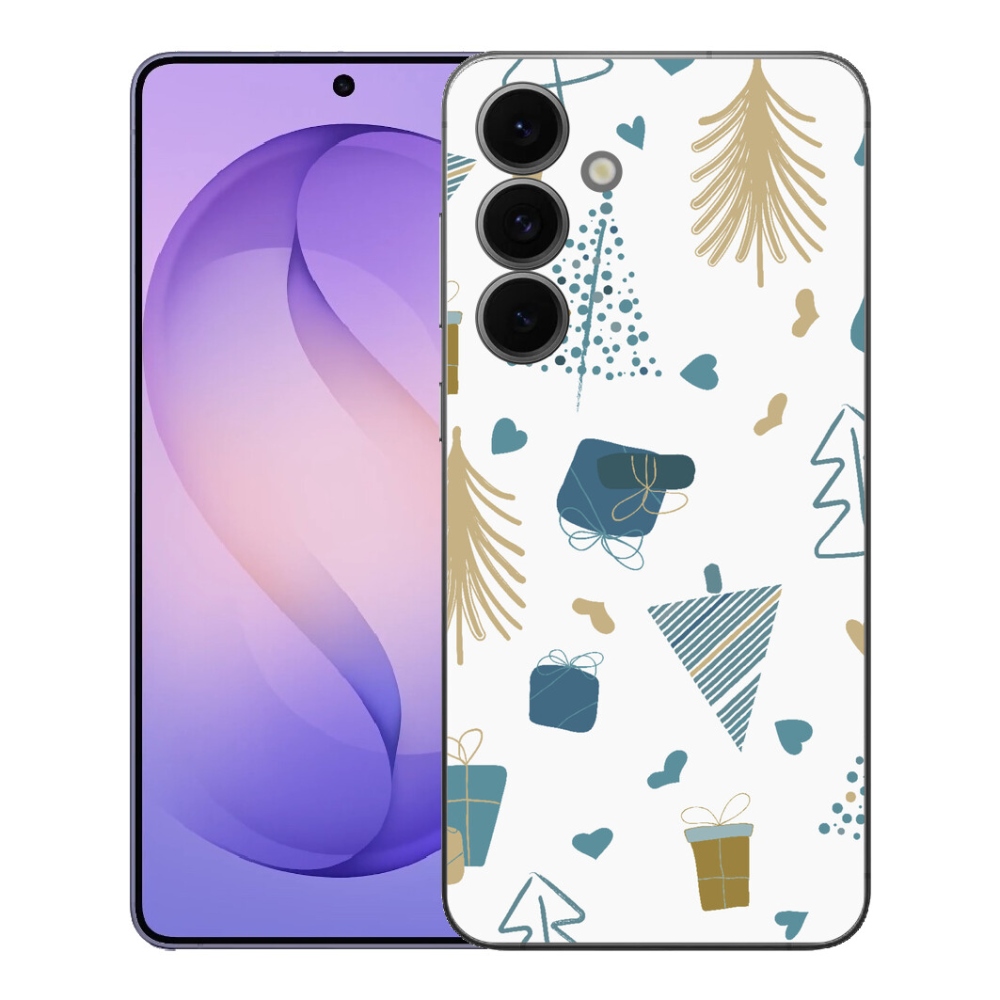 Gélový kryt mmCase na Samsung Galaxy S26 FE - vianočné stromčeky 3