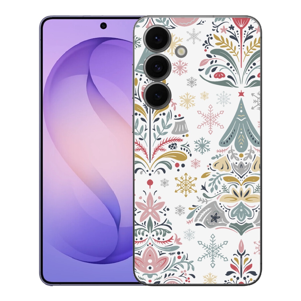 Gélový kryt mmCase na Samsung Galaxy S26 FE - vianočné stromčeky