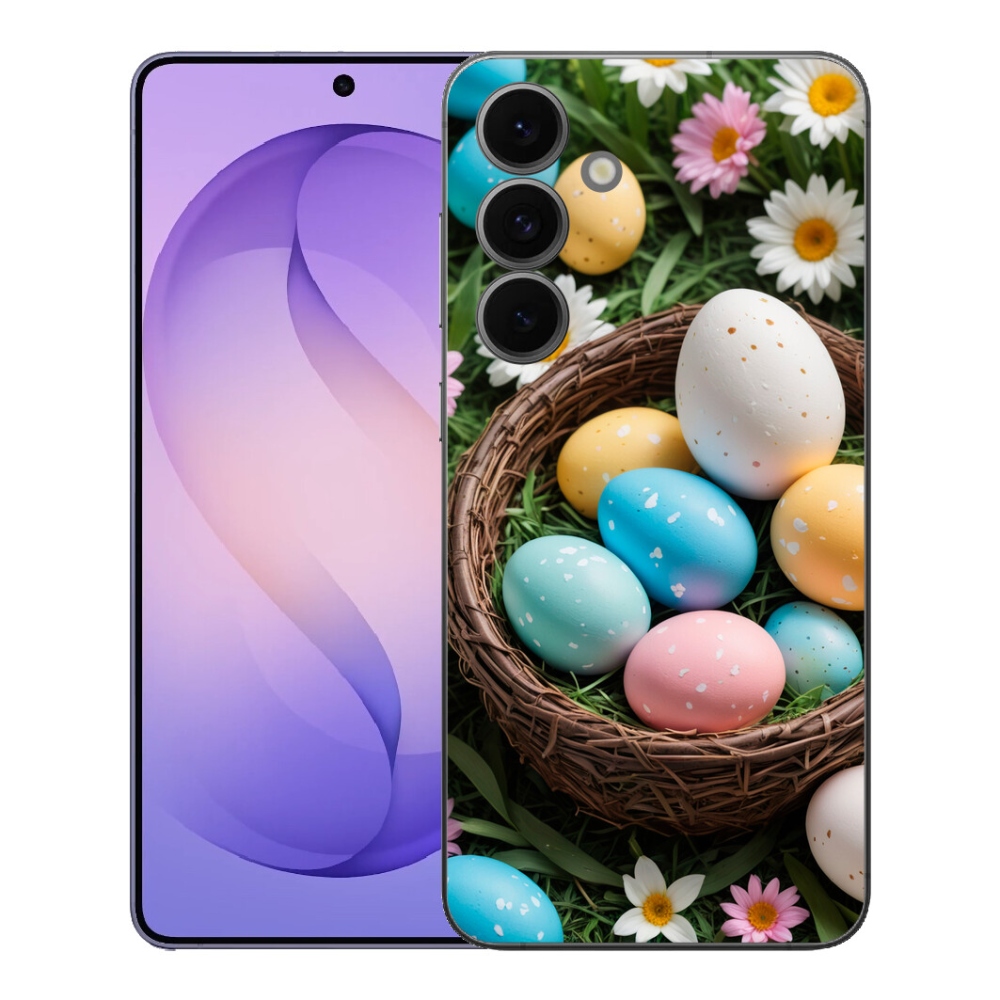 Gélový kryt mmCase na Samsung Galaxy S26 FE - veľkonočné vajíčka 2