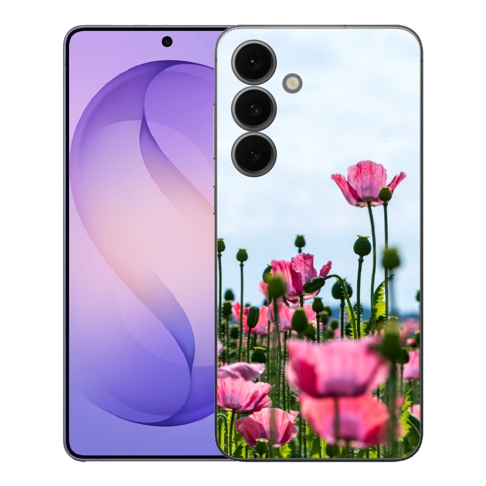 Gélový kryt mmCase na Samsung Galaxy S26 FE - vlčí mak