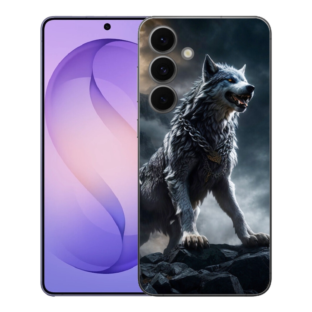 Gélový kryt mmCase na Samsung Galaxy S26 FE - vlk 1