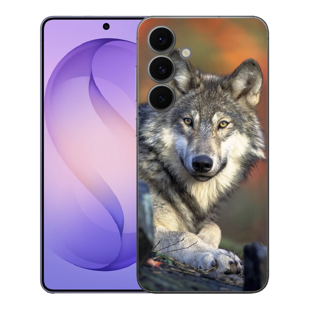 Gélový kryt mmCase na Samsung Galaxy S26 FE - vlk