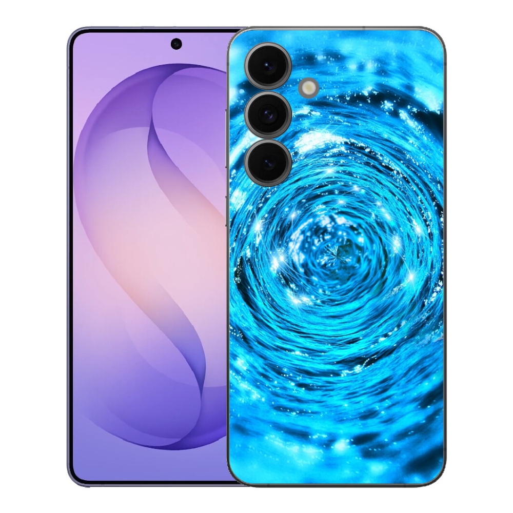 Gélový kryt mmCase na Samsung Galaxy S26 FE - vodný vír