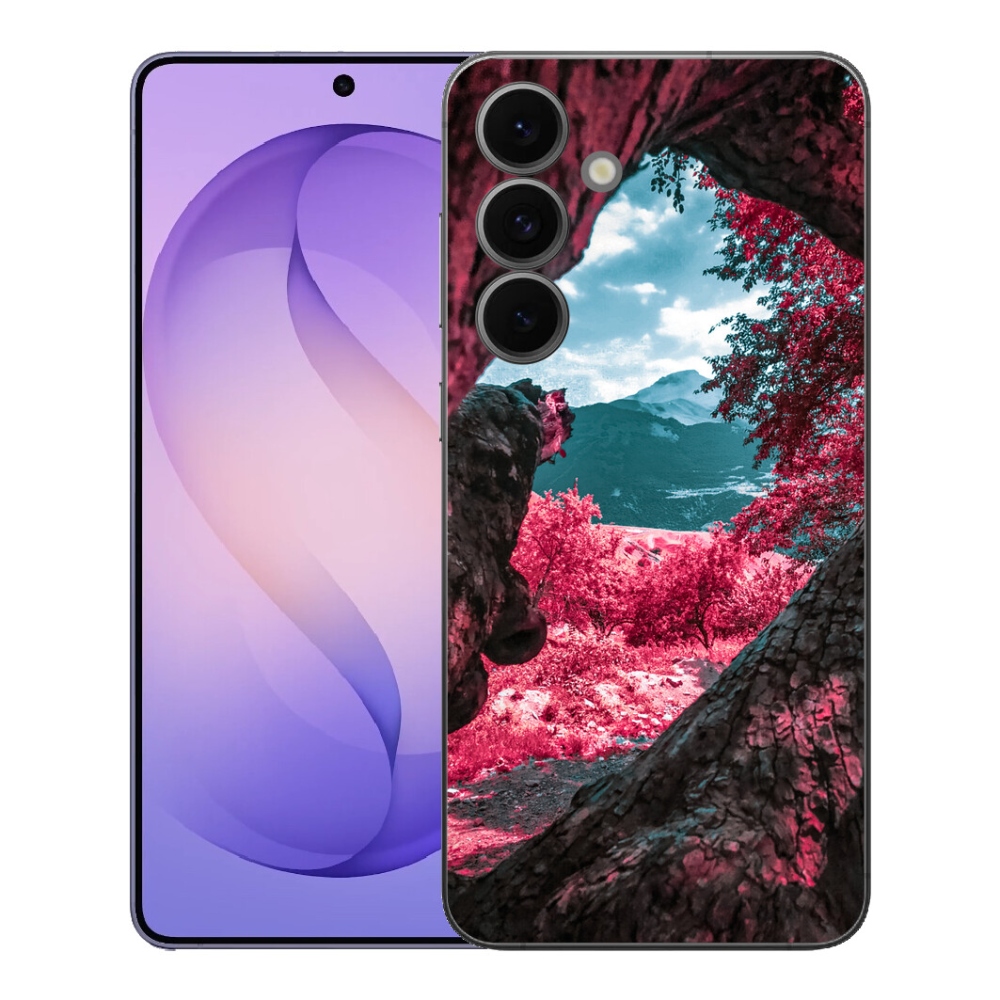 Gélový kryt mmCase na Samsung Galaxy S26 FE - výhľad na hory