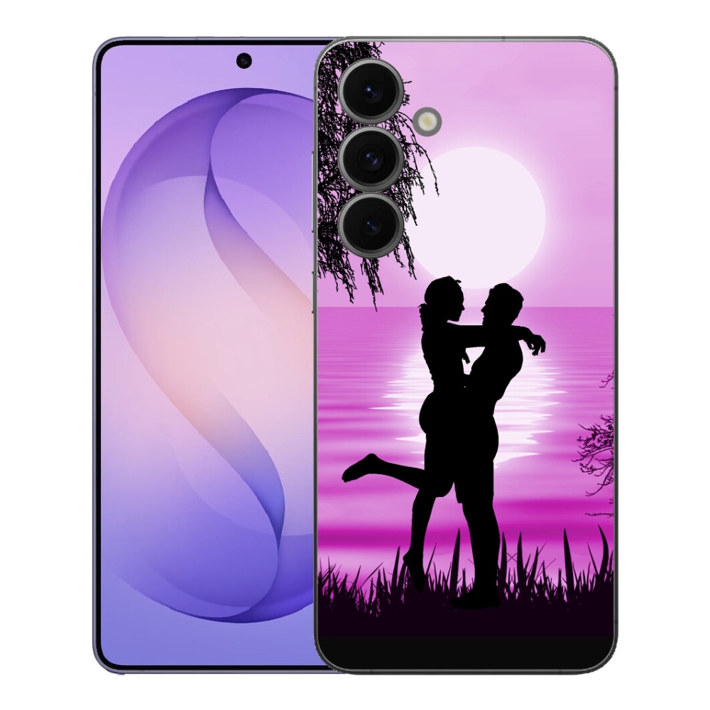 Gélový kryt mmCase na Samsung Galaxy S26 FE - západ slnka
