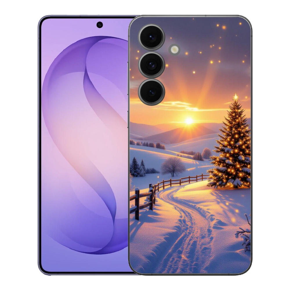 Gélový kryt mmCase na Samsung Galaxy S26 FE - zimná krajina