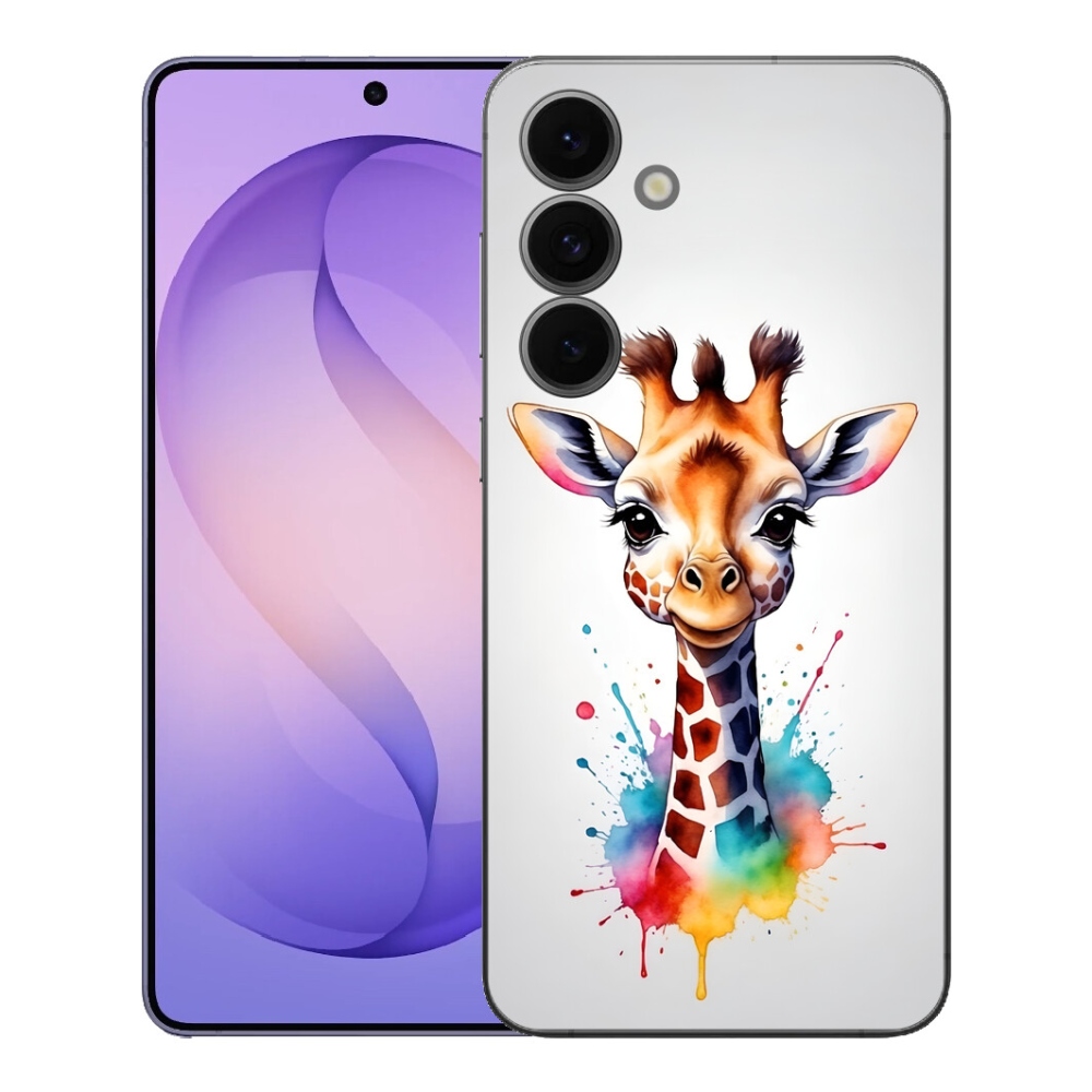 Gélový kryt mmCase na Samsung Galaxy S26 FE - žirafa 1