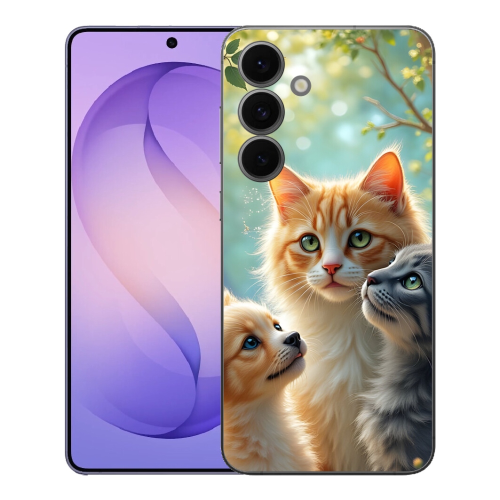 Gélový kryt mmCase na Samsung Galaxy S26 FE - zvieracie priateľstvo 2