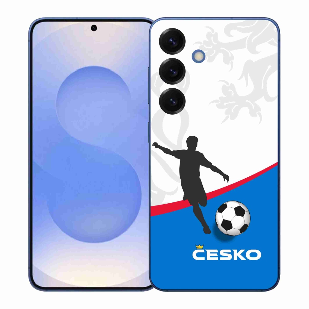 Gélový kryt mmCase na Samsung Galaxy S26+ - futbal Česko 1