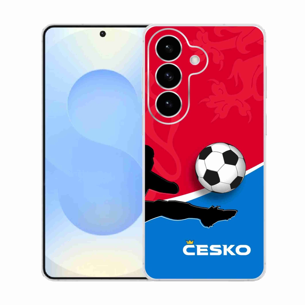 Gélový kryt mmCase na Samsung Galaxy S26 - futbal Česko 2