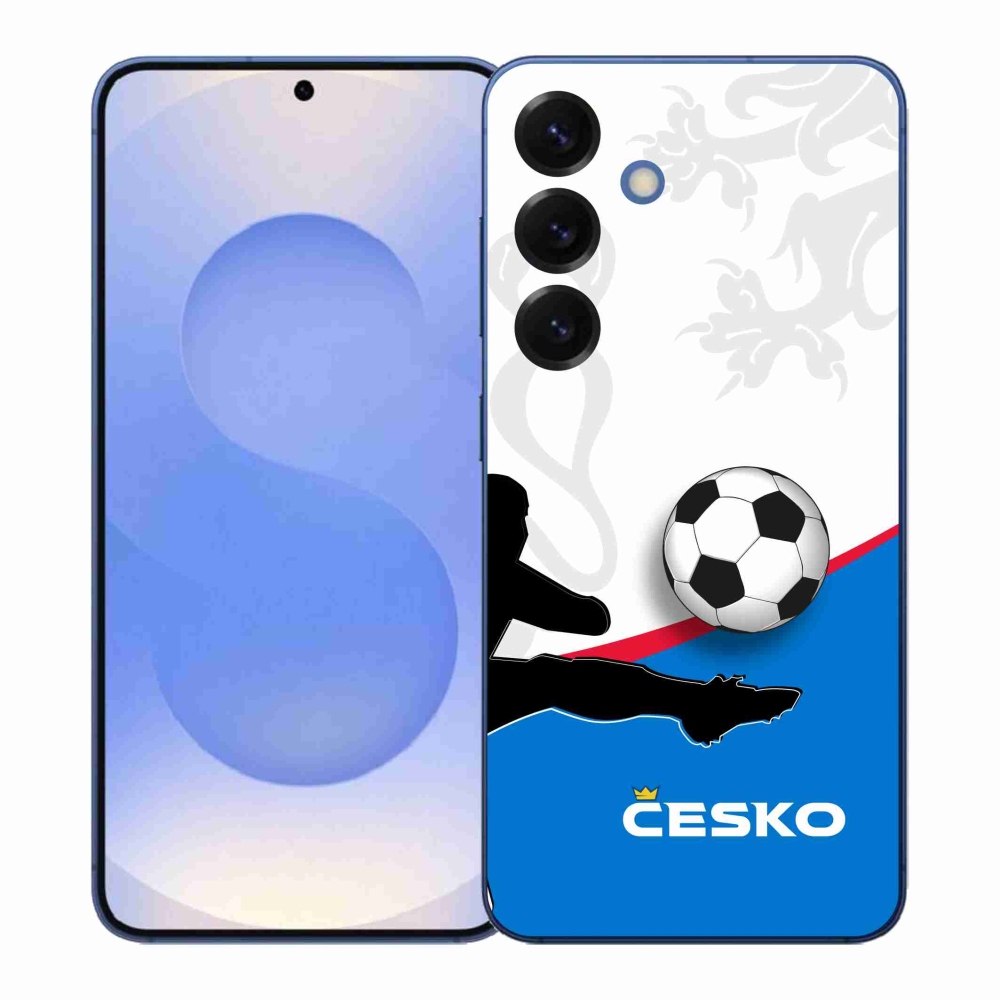 Gélový kryt mmCase na Samsung Galaxy S26+ - futbal Česko 3