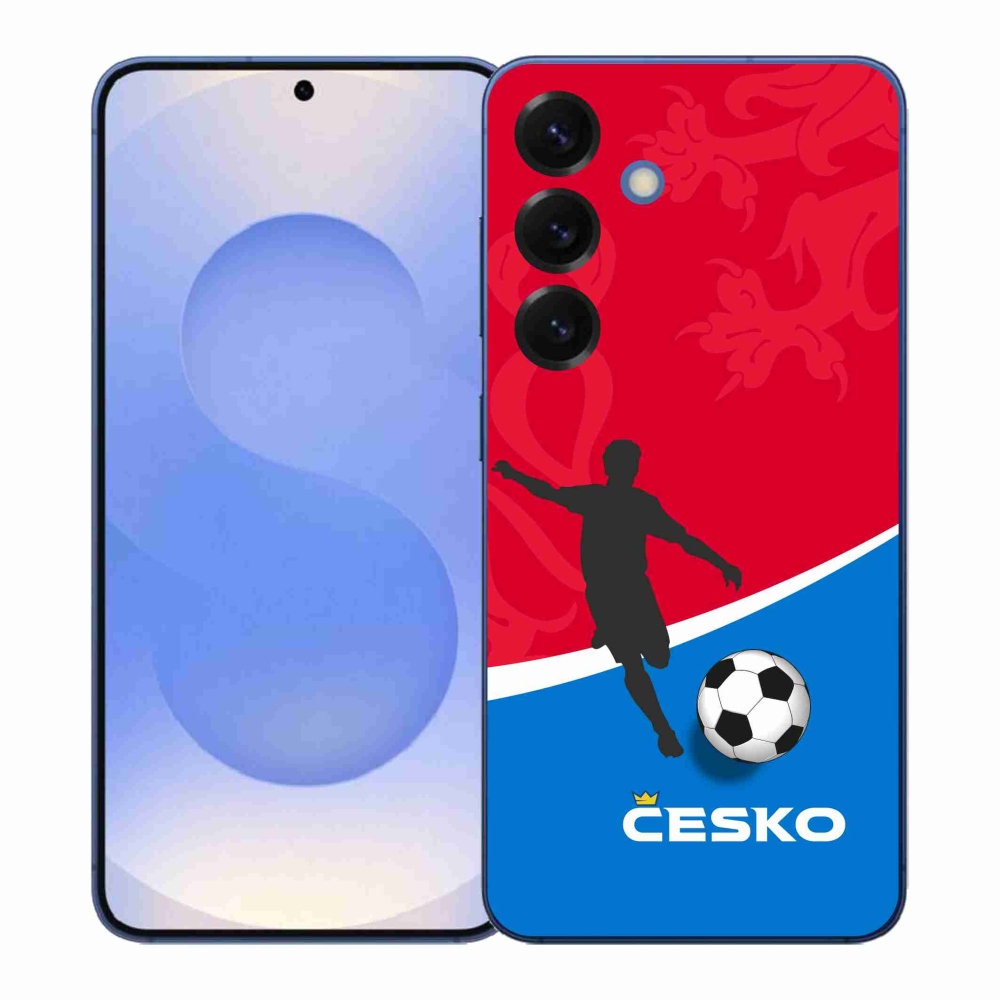 Gélový kryt mmCase na Samsung Galaxy S26+ - futbal Česko