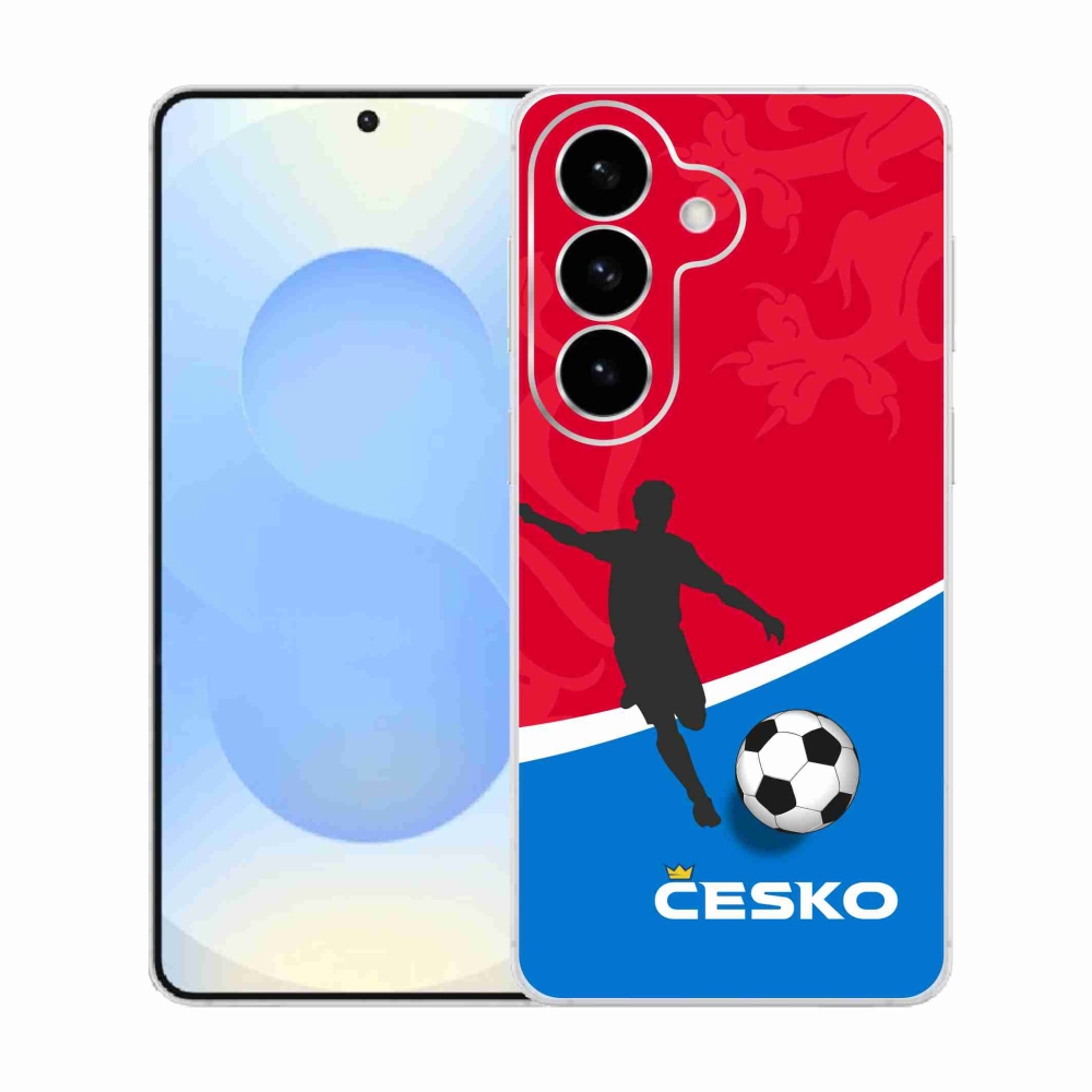Gélový kryt mmCase na Samsung Galaxy S26 - futbal Česko