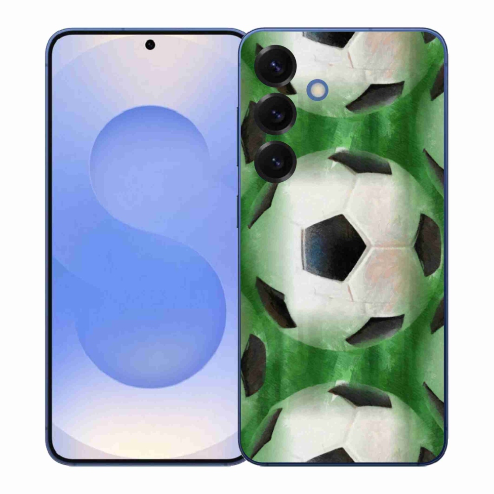 Gélový kryt mmCase na Samsung Galaxy S26+ - futbalová lopta