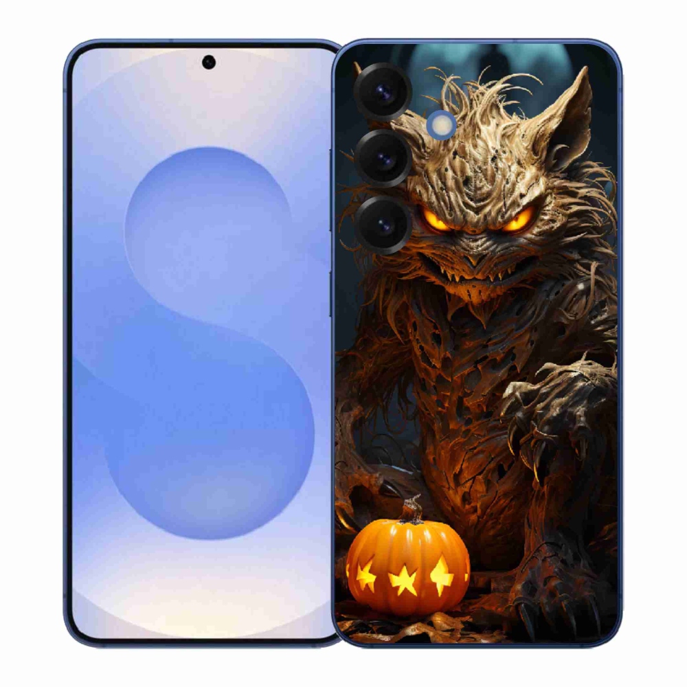 Gélový kryt mmCase na Samsung Galaxy S26+ - halloweenska príšera