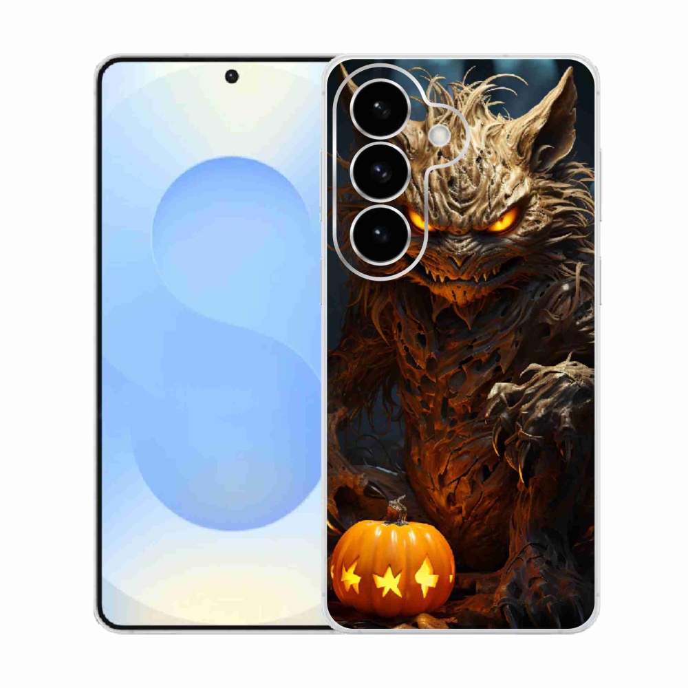 Gélový kryt mmCase na Samsung Galaxy S26 - halloweenska príšera