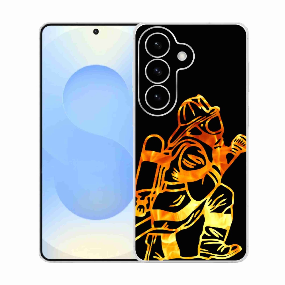 Gélový kryt mmCase na Samsung Galaxy S26 - hasič 1