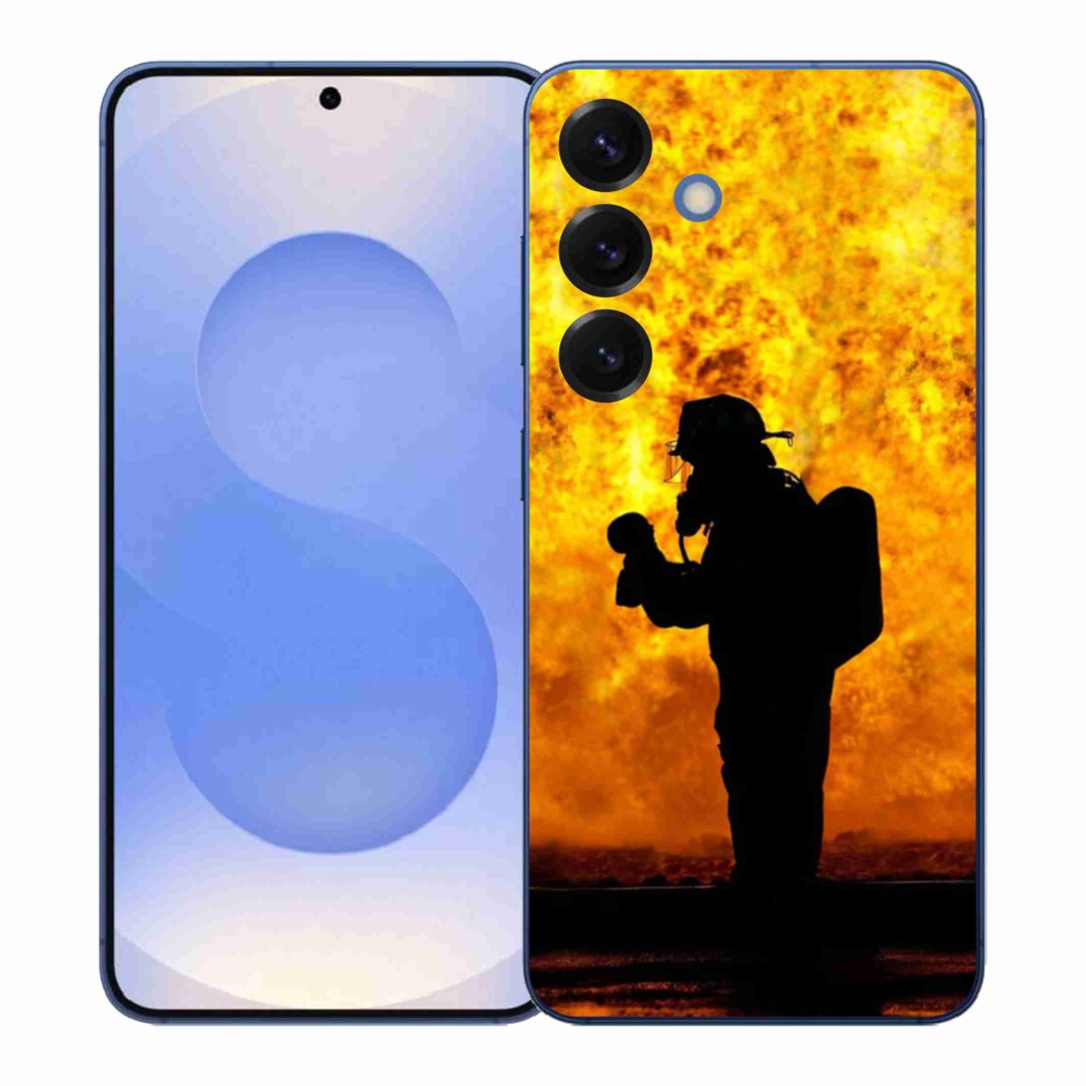 Gélový kryt mmCase na Samsung Galaxy S26+ - hasič