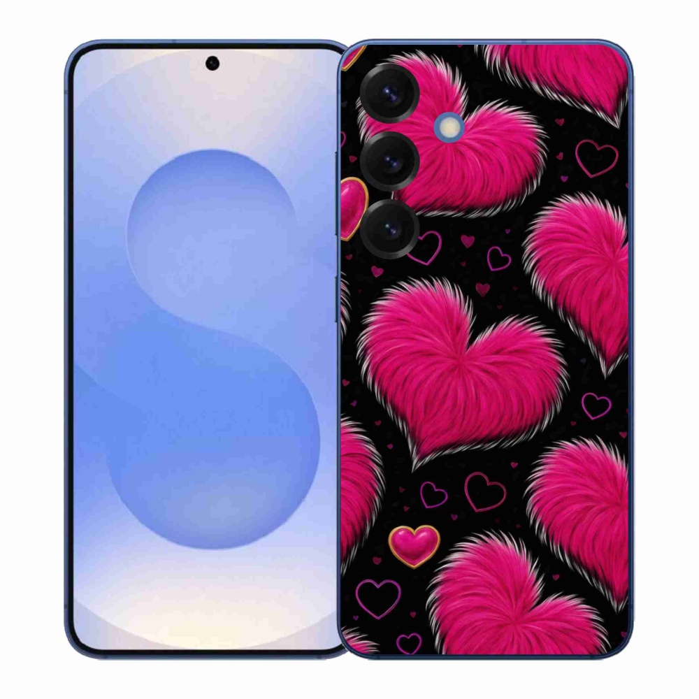 Gélový kryt mmCase na Samsung Galaxy S26+ - hebké srdce