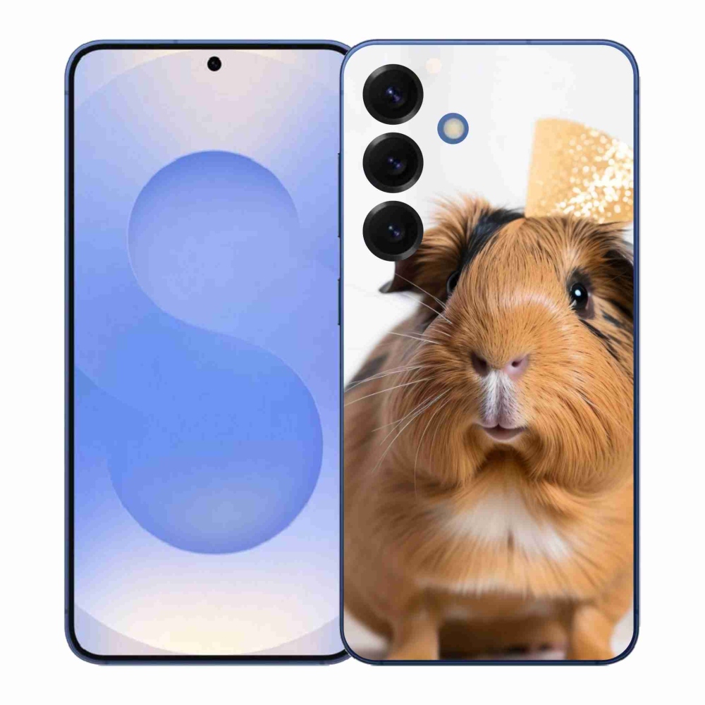 Gélový kryt mmCase na Samsung Galaxy S26+ - hnedé morča