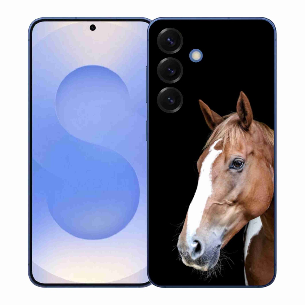 Gélový kryt mmCase na Samsung Galaxy S26+ - hnedý kôň 3