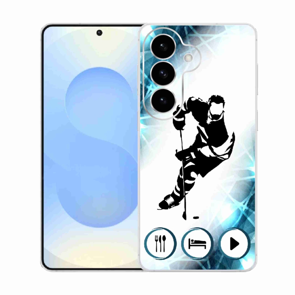 Gélový kryt mmCase na Samsung Galaxy S26 - hokej 1