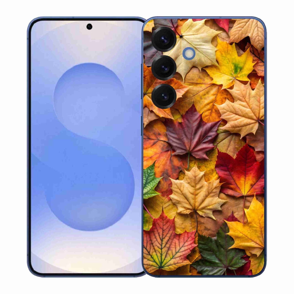 Gélový kryt mmCase na Samsung Galaxy S26+ - javorové listy 2