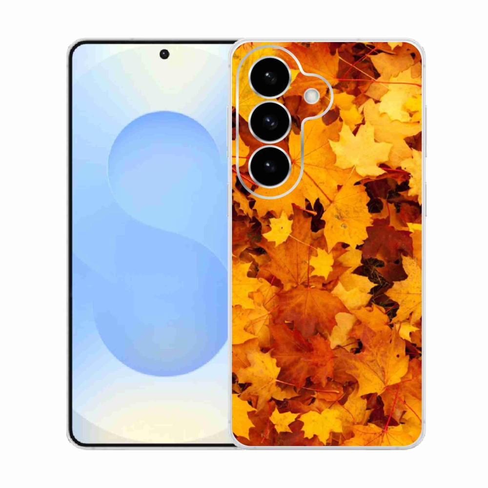 Gélový kryt mmCase na Samsung Galaxy S26 - javorové listy