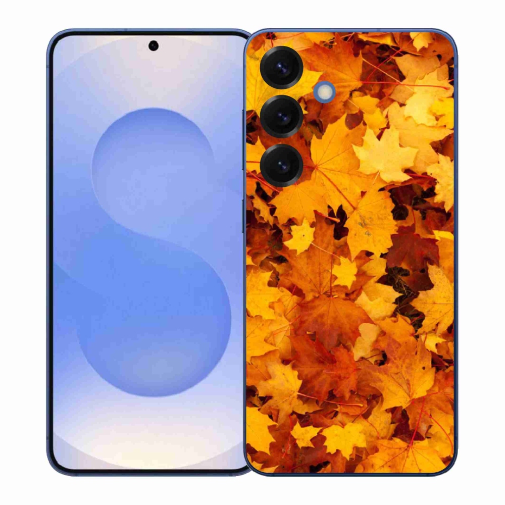 Gélový kryt mmCase na Samsung Galaxy S26+ - javorové listy