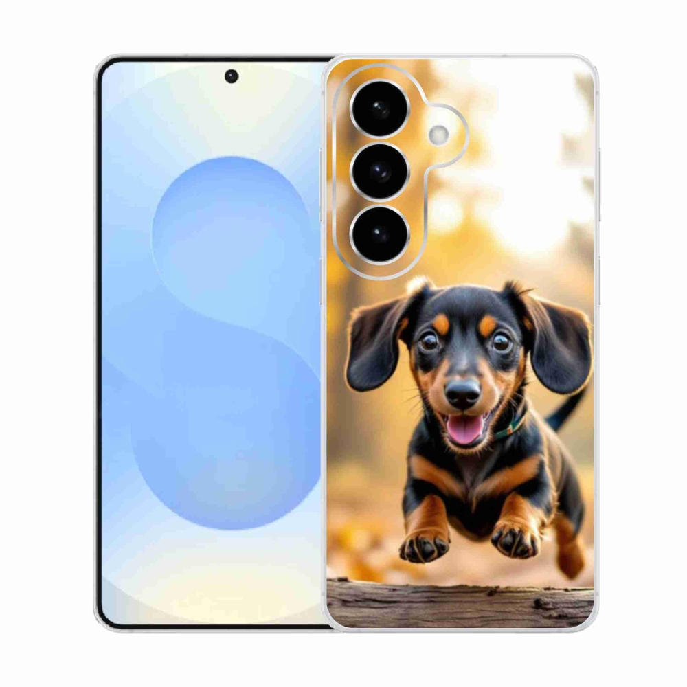 Gélový kryt mmCase na Samsung Galaxy S26 - jazvečík 2