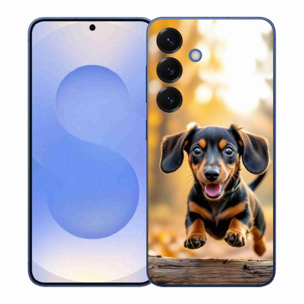 Gélový kryt mmCase na Samsung Galaxy S26+ - jazvečík 2