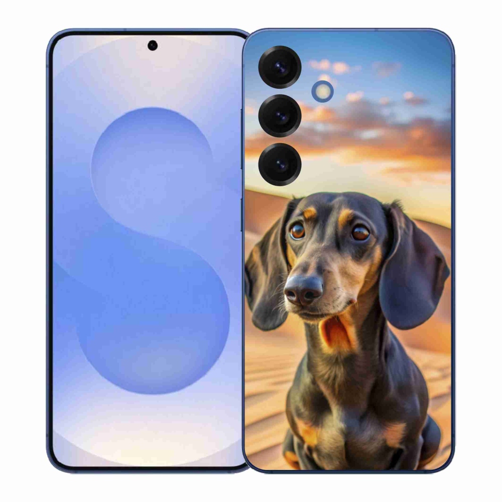 Gélový kryt mmCase na Samsung Galaxy S26+ - jazvečík 3