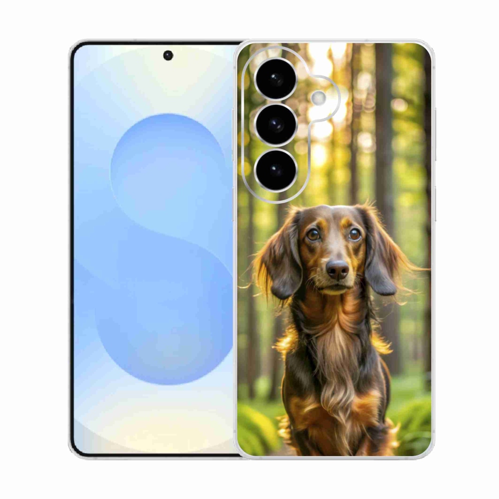 Gélový kryt mmCase na Samsung Galaxy S26 - jazvečík 4