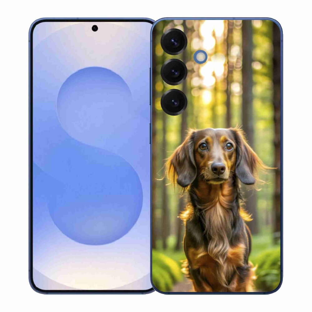 Gélový kryt mmCase na Samsung Galaxy S26+ - jazvečík 4