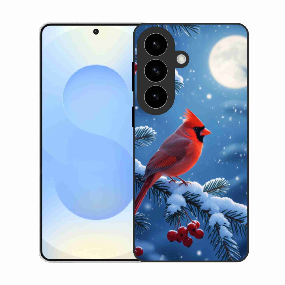 Gélový kryt mmCase na Samsung Galaxy S26 - kardinál červený