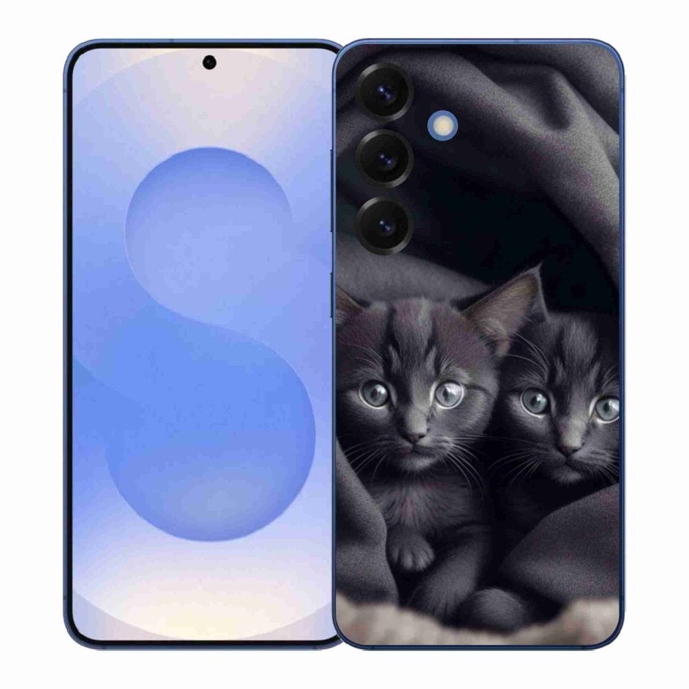 Gélový kryt mmCase na Samsung Galaxy S26+ - mačacie duo