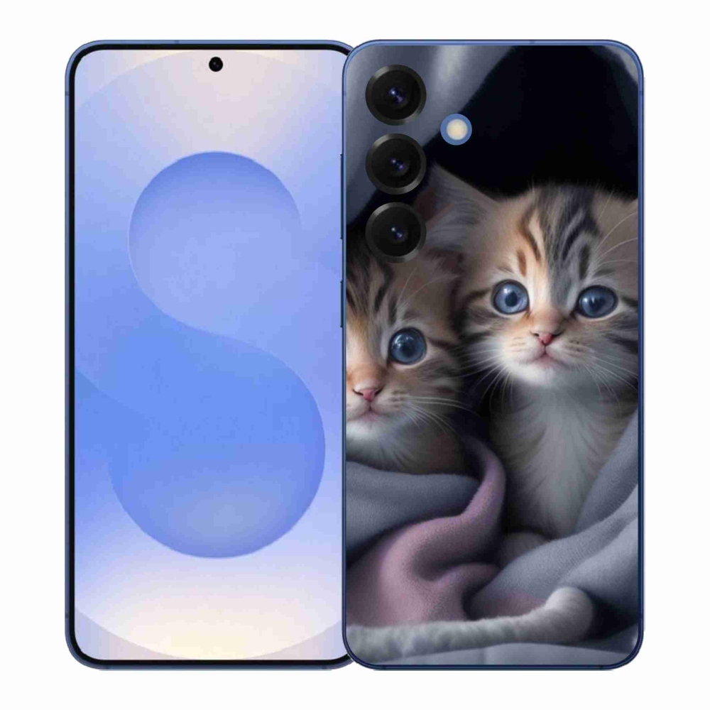 Gélový kryt mmCase na Samsung Galaxy S26+ - mačacie duo 2