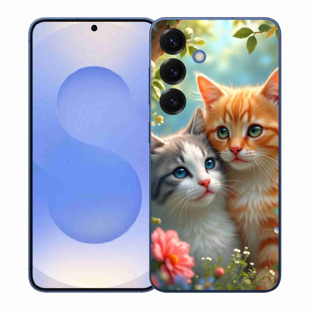 Gélový kryt mmCase na Samsung Galaxy S26+ - mačacia láska 2