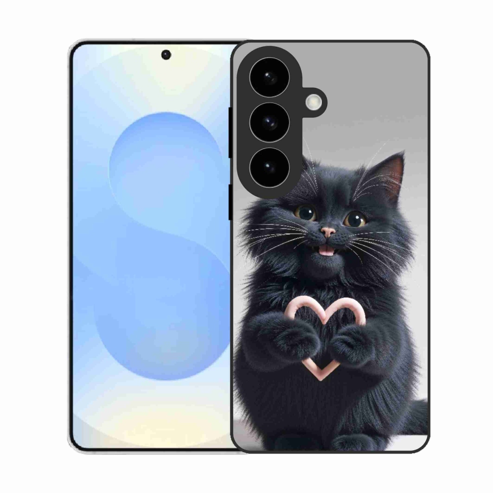 Gélový kryt mmCase na Samsung Galaxy S26 - mačacia láska 3