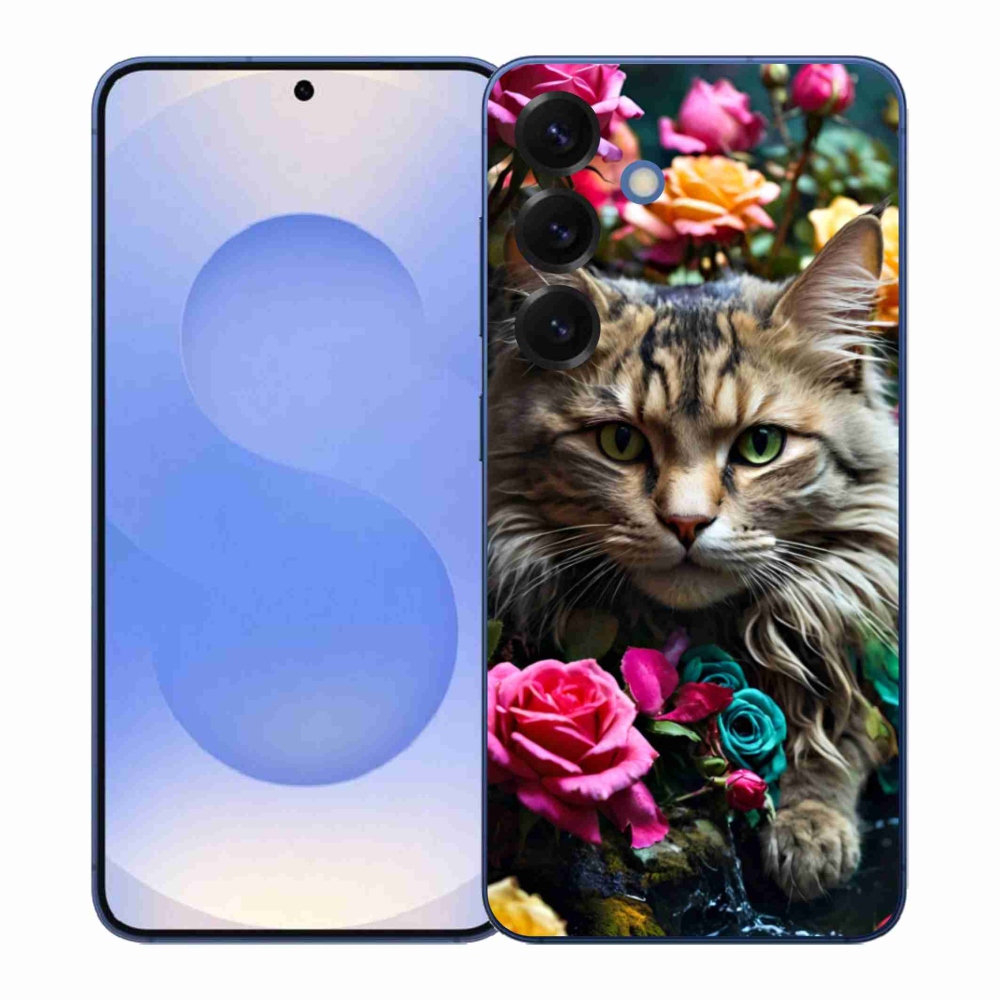 Gélový kryt mmCase na Samsung Galaxy S26+ - mačacie pohľad 2