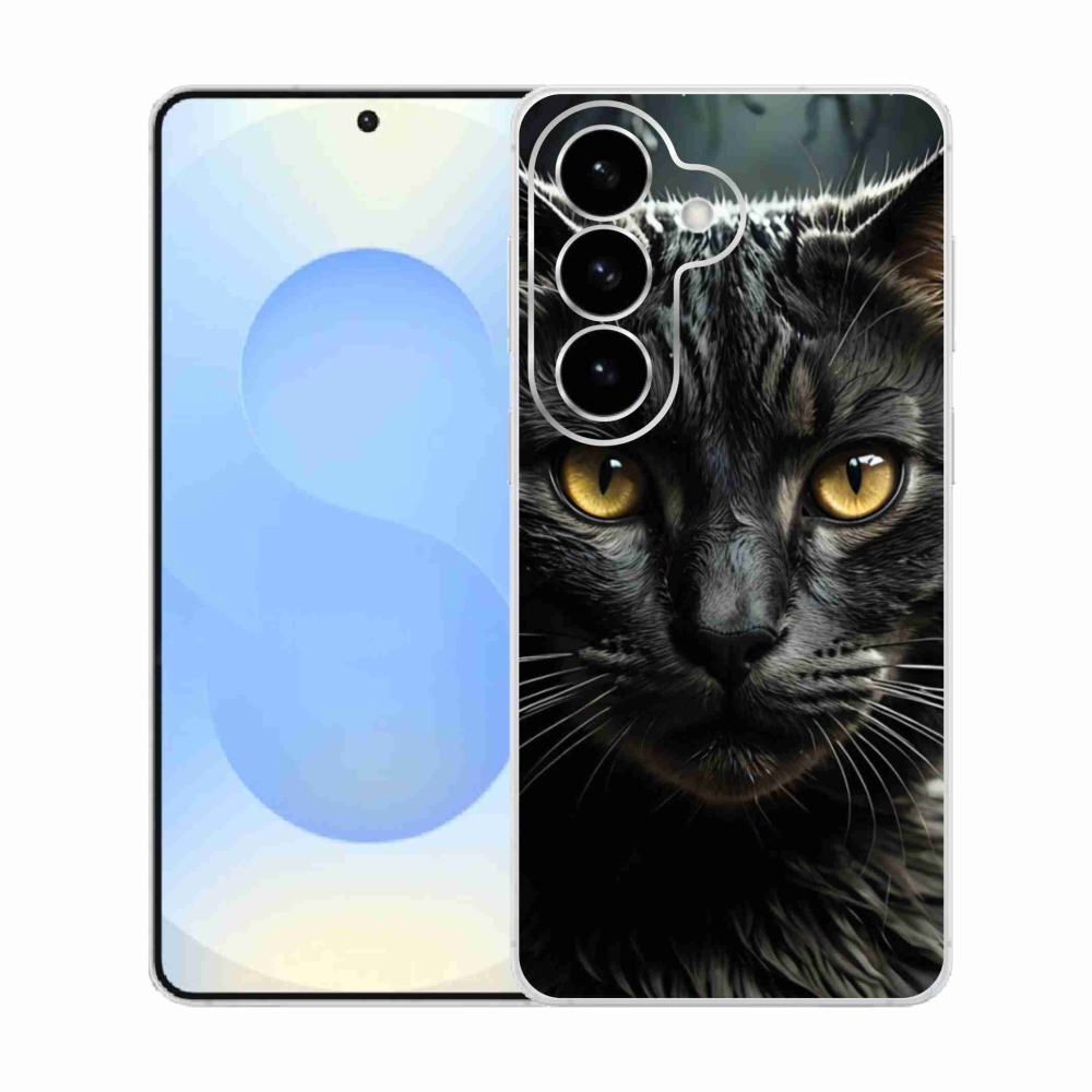 Gélový kryt mmCase na Samsung Galaxy S26 - mačacie pohľad 3