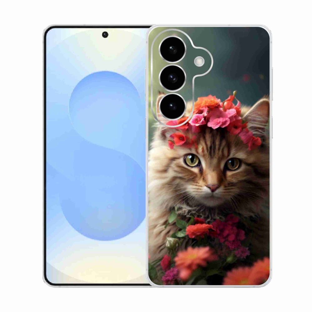 Gélový kryt mmCase na Samsung Galaxy S26 - mačacia princezná