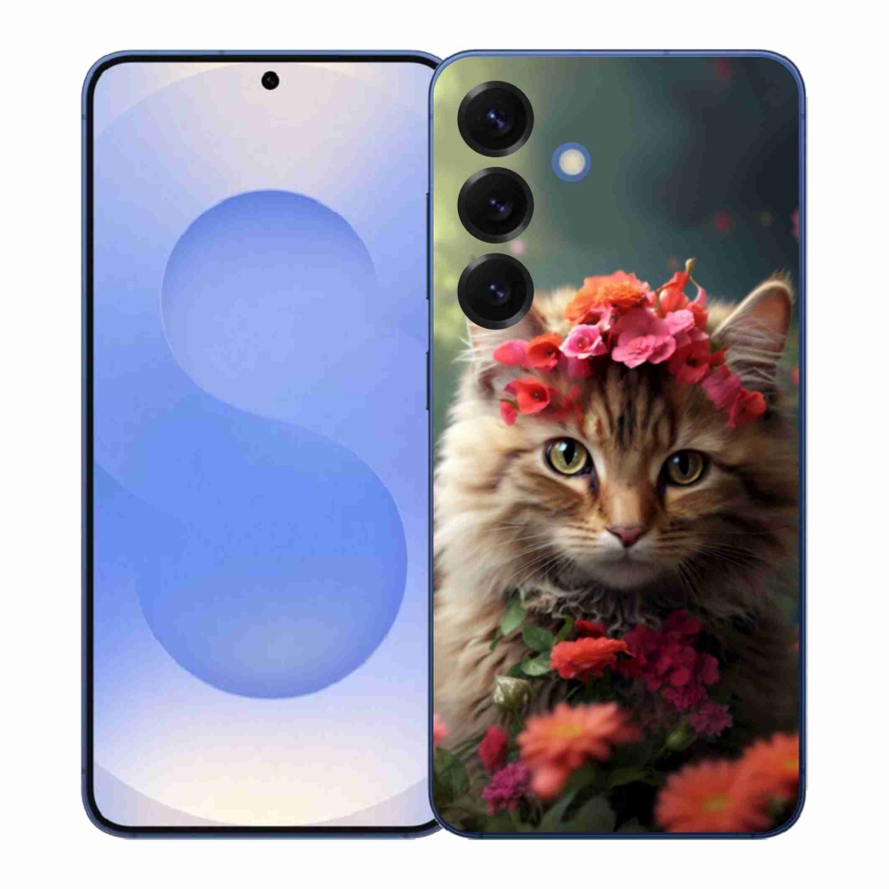 Gélový kryt mmCase na Samsung Galaxy S26+ - mačacia princezná