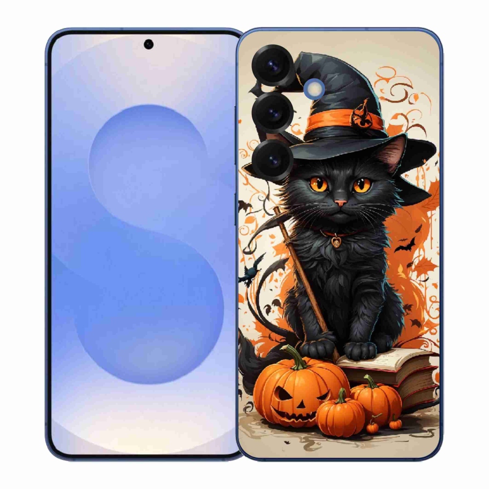 Gélový kryt mmCase na Samsung Galaxy S26+ - kocúr čarodejník