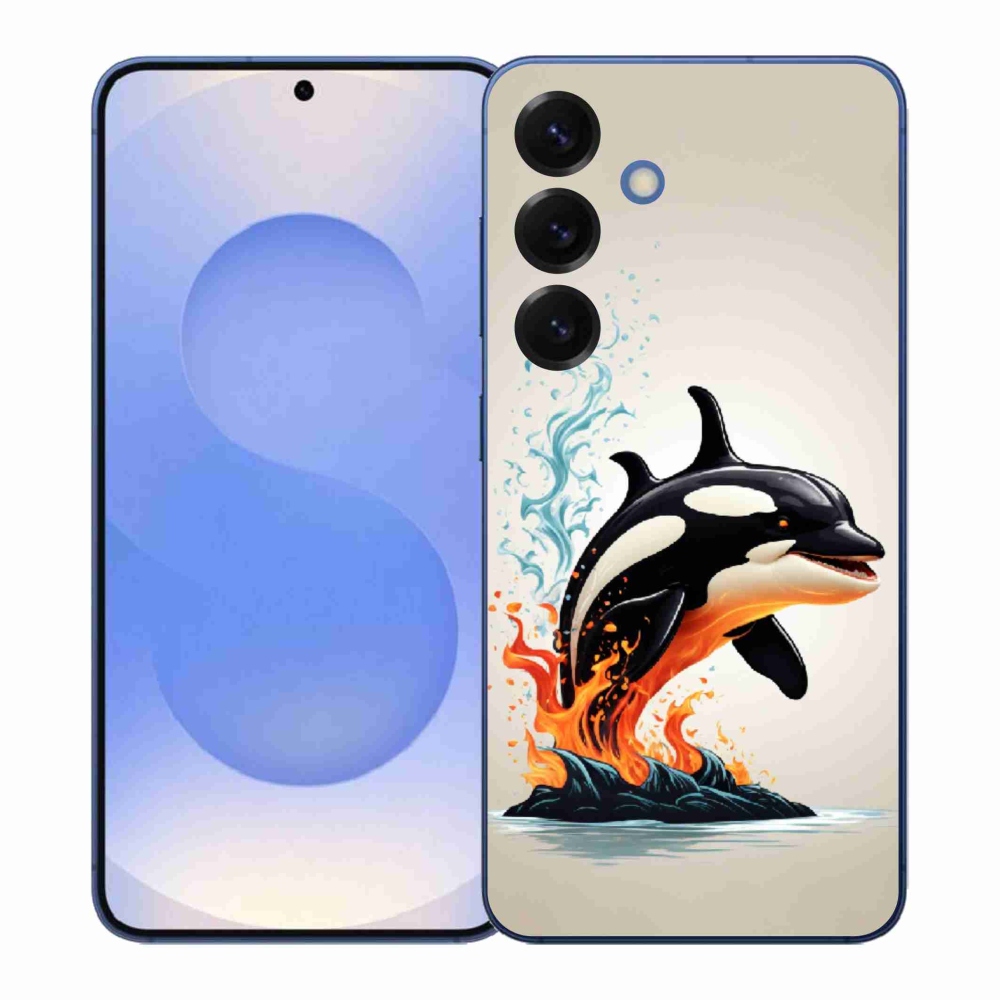 Gélový kryt mmCase na Samsung Galaxy S26+ - kosatka