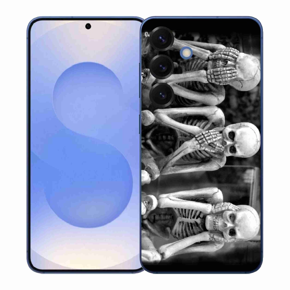 Gélový kryt mmCase na Samsung Galaxy S26+ - kostlivci