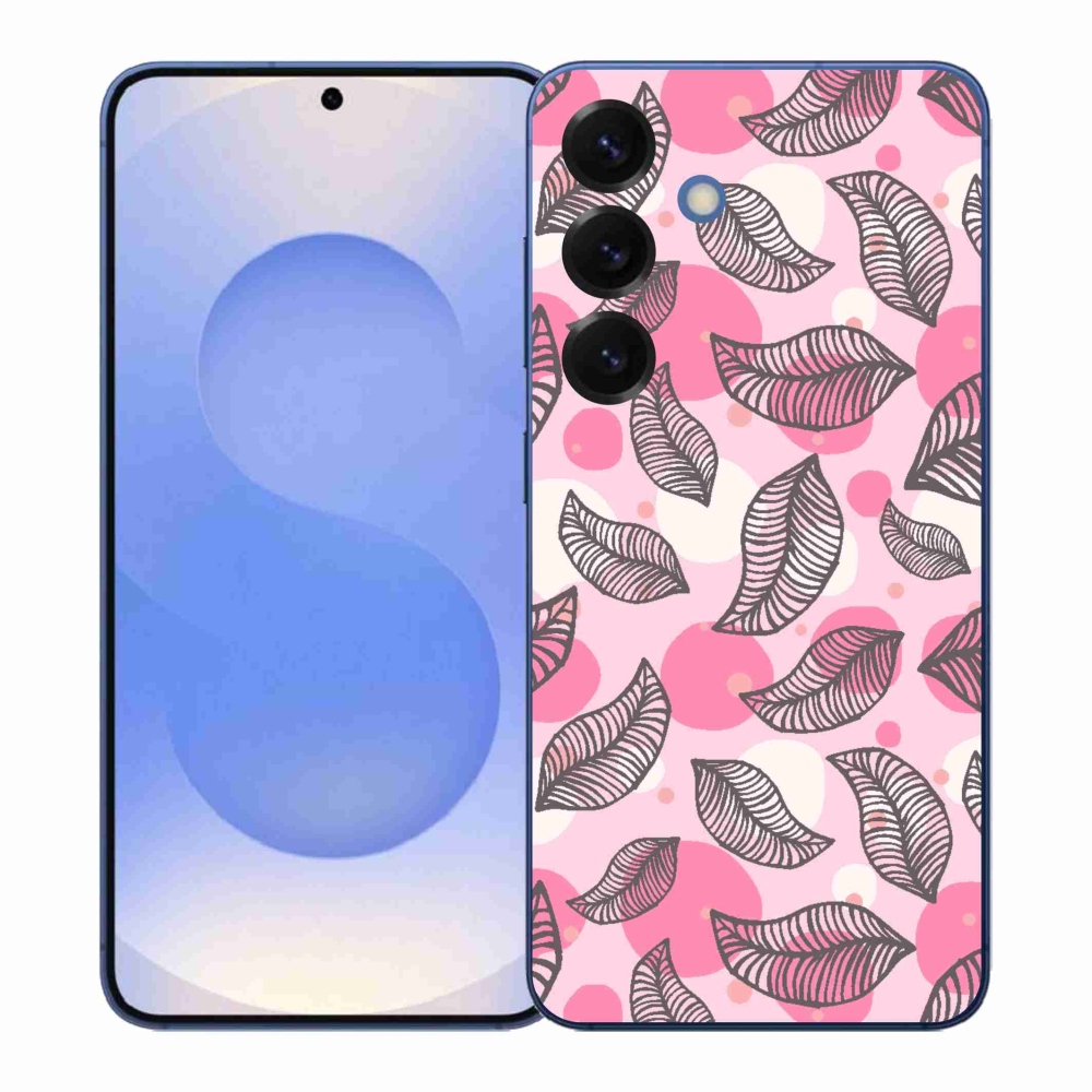 Gélový kryt mmCase na Samsung Galaxy S26+ - kreslené padajúce listy